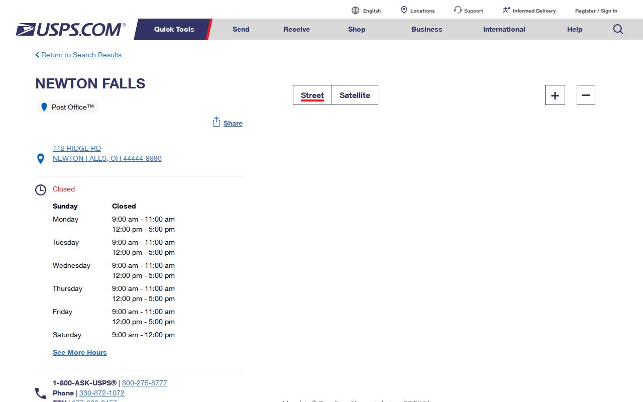 Paris Township ZIP code directory Wayland USPS location